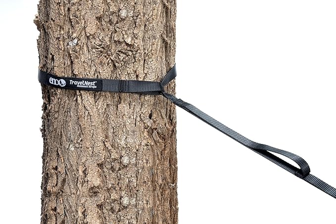 ENO TravelNest Hammock & Straps Combo - Portable Hiking and Camping Hammock with Straps Included - Travel Hammock for Camping, Hiking, Backpacking, a Festival, or The Beach - Moss