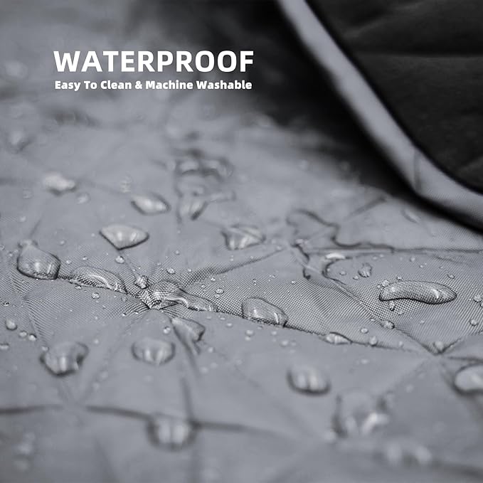 Outdoor Waterproof Blanket, Foldable Fleece Stadium Blanket for Outdoor Sports Event, Camping, Concerts, Car, Pet, Picnics - Windproof, Wearable, Machine Washable 80" x 58"