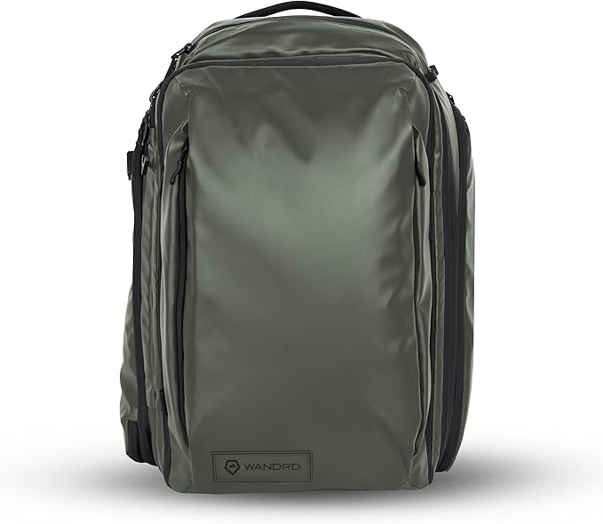 WANDRD TRANSIT Travel Backpack (45L): Large Expandable Carry-On Adventure Bag – Weather-Resistant Travel Backpack with Laptop Sleeve, Dual Side Access & Hidden AirTag Pocket