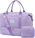 LOVEVOOK Travel Duffle Bag,Weekender Bags for Women with Shoe Compartment，Carry on Overnight Bag with Toiletry Bag,Gym Duffel Bag with Wet Pocket, Hospital Bags for Labor and Delivery