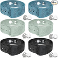 Motion Sickness Bracelets Sea Sickness Wristbands for Motion Sickness / Morning Sickness /Pregnancy Nausea Anti Nausea Wristband Acupressure Nausea Bands Motion Sickness Bands（3Pairs-Bule+Beryl+Black）
