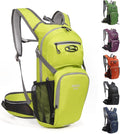 Hiking Daypack Waterproof Biking Backpack 15L Lightweight Durable Backpack for Ski Snowboarding Running MTB Cycling