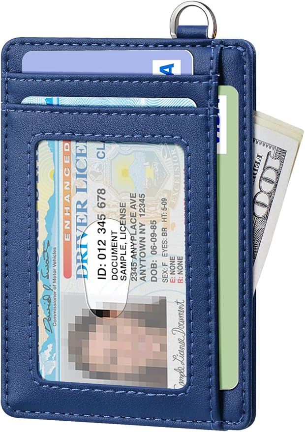 FurArt Slim Minimalist Wallet, Front Pocket Wallets, RFID Blocking, Credit Card Holder for Men & Women