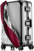 Transparent PVC Suitcase Cover, No Disassembly Required Clear Luggage Protector Suitcase Cover