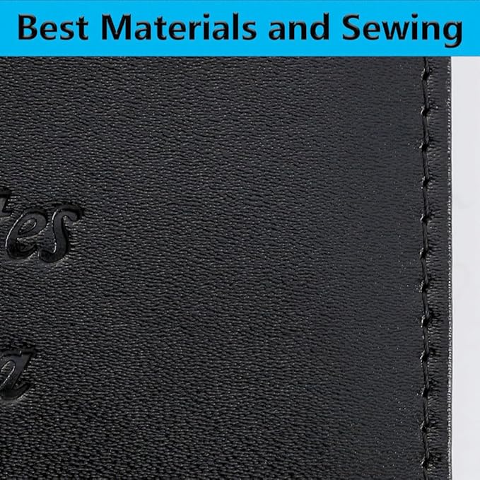 Airtag Passport Holder Cover Wallet Travel Essentials RFID Blocking Leather Card Case International Must Haves Travel Accessories for Women Men(119#Black)