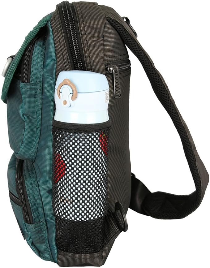 Sling Bag Chest Shoulder Backpack Crossbody Multipurpose Daypack For Men Women Blue