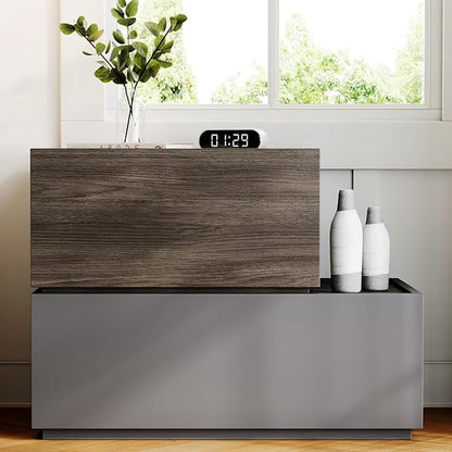 Modern Nightstand Stackable Storage Drawers, Modular Bedroom Furniture Set - Storage Cabinet, Bedside Table, Sofa End Table for Bedroom Living Room Hallway Entryway