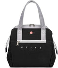 ETidy Fashionable & Lightweight Reusable Lunch Bag Large Capacity Waterproof & Leak Proof Lunch Box Insulated Cooler Lunch Tote For Women Adult To Work Travel Outdoor(Black)