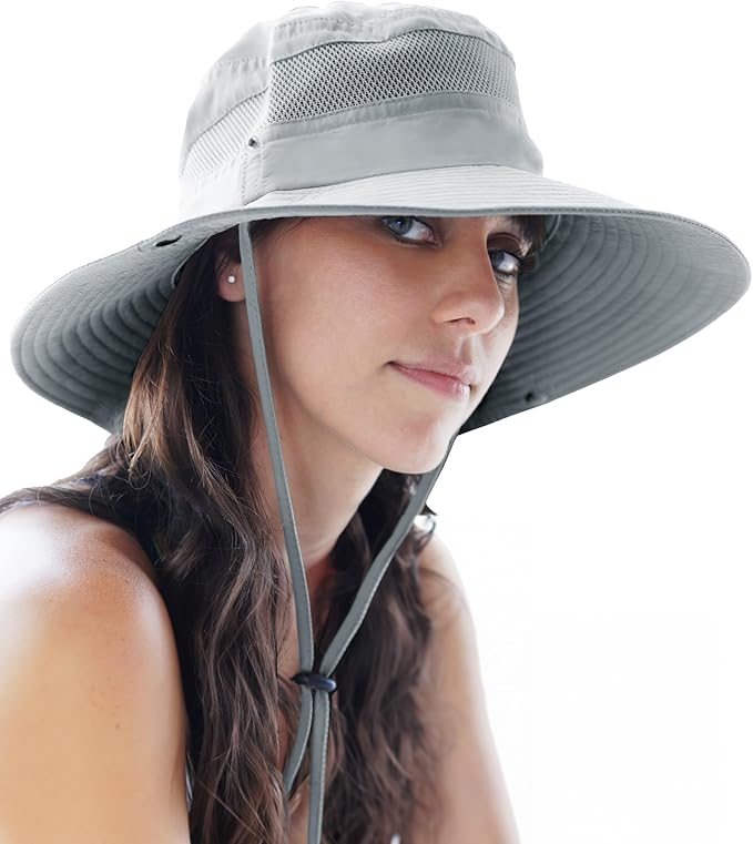 GearTOP Safari Sun Hat for Men and Sun Hats for Women UV Protection UPF 50+ Hiking, Gardening, Fishing