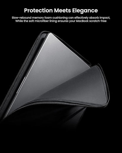 tomtoc Laptop Sleeve for 14-inch New MacBook Pro M5(2025)/M4/M3/M2/M1 Pro/Max A3434 A3112 A3401 A3185 A2992 A2918 A2779, Water-Resistant Slim MacBook Case Bag Cover with Minimalist Design, Voyage-A10