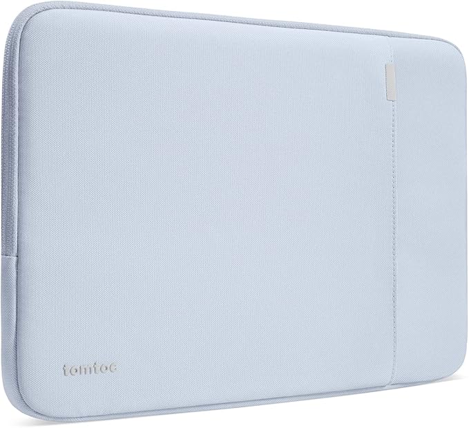 tomtoc 360° Protective Laptop Sleeve for 13-inch New MacBook Air M4/A3240 2025, M3/A3113, M2/A2681 M1/A2337 A2179 A1932, 13-inch MacBook Pro M2/A2686 M1/A2338, Water-Resistant Computer Case Bag
