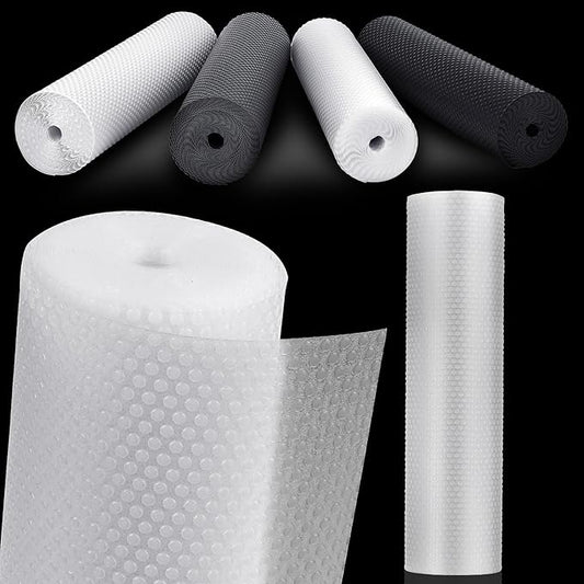 Drawer Liners, Waterproof Shelf Liner, Anti-Slip Non-Adhesive BPA Free Kitchen Cupboard Cabinet Liner Refridge Fridge Mats Sink Protector Strong Durable for Home (Clear/11.8in x 20Ft)