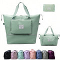 Large Capacity Foldable Travel Bag, Expandable lightweight Carry on Bag, Dry with Wet Separation Spor Duffel Bags