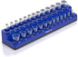 Olsa Tools Magnetic Socket Holder | 1/4-inch Drive | Metric | Blue | Holds 26 Sockets | Professional Quality Tools Organizer