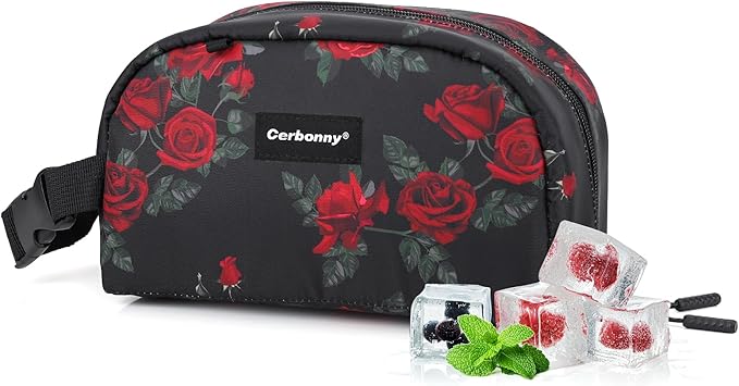 Small Cooler Bag Freezable Lunch Bag for Work School Travel,Leak-Proof Small Lunch Bag,Small Insulated Bag for Kids/Adults,Freezer Lunch Bags,Freezable Snack Bag,Mini Lunch Bag Fit for Yogurt