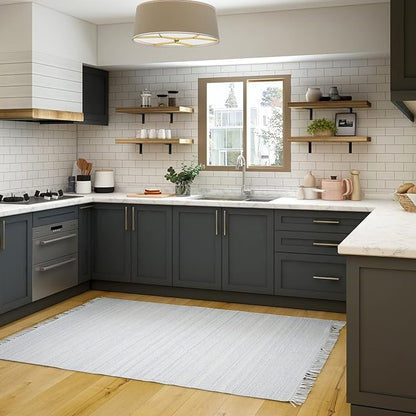 (16 INCH x 9.5 INCH) Shelf Bracket ,L Shelf Brackets,max Load 300lbs, Premium Alloy Metal Heavy Duty Shelf Bracket, high Strength Mounting Hardware Included, countertop Support, Pack of 4.