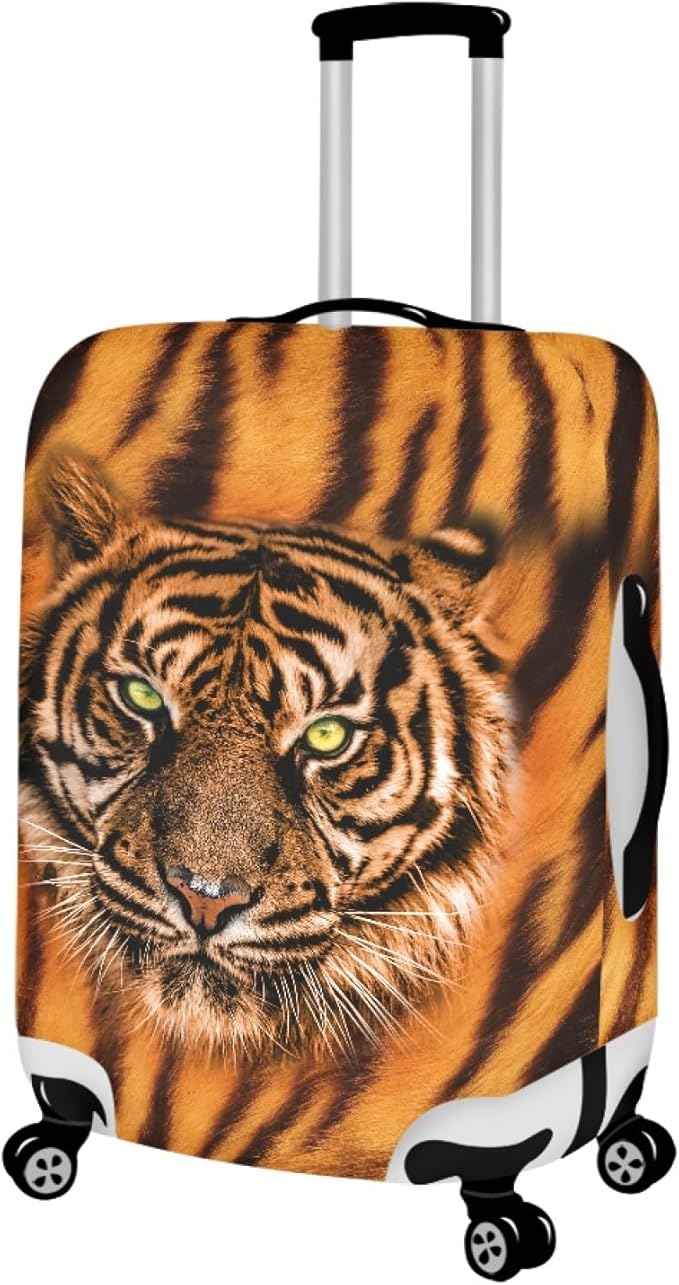Tiger Travel Luggage Covers 22-25 Inch Spandex Suitcase Protectors
