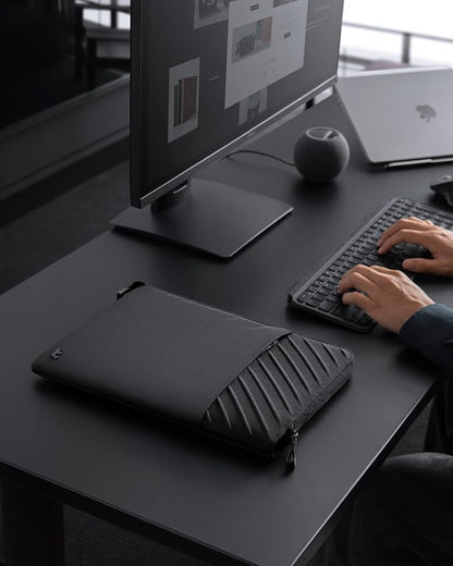 tomtoc Laptop Sleeve for 2025 13-inch MacBook Air/Pro M4/M3/M2/M1 A3240 A3113 A2681 A2337 A2686 A2338, Water-Resistant Slim Case for 13-inch Surface Pro Copilot+ PC, Minimalist Design, Voyage-A10