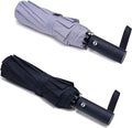 PFFY 2 Packs Travel Umbrella Windproof Auto Open & Close Collapsible Folding Small Compact Backpack Car travel Essentials Purse Umbrellas for Rain
