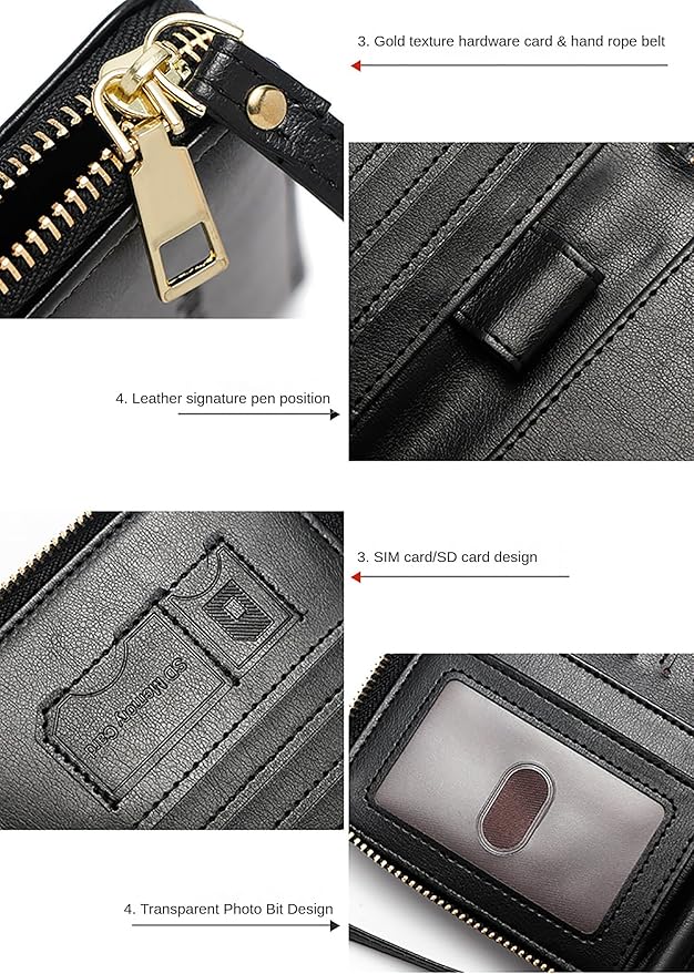 Rowgins Rfid Blocking Passport Holder Wallet, Rowgins Rfid Passport Holder with Zipper, PU Leather PassportHolder for Travel (SKY BLUE)