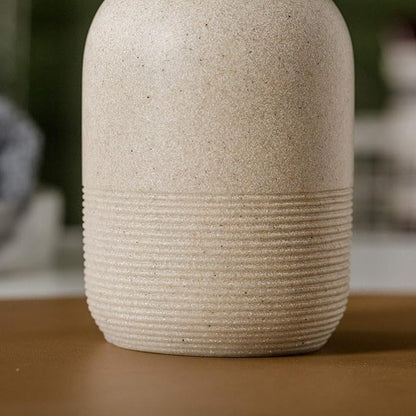 Soap Dispenser Beige,Hand Soap Lotion Dispenser for Bathroom Countertop,Soap Dispenser for Kitchen.