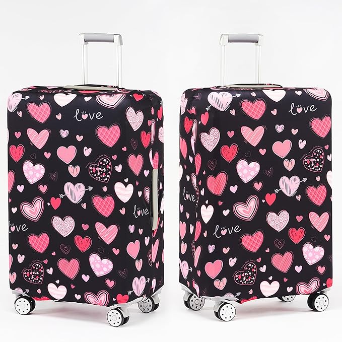 TRAVELKIN more than travel Luggage Covers For Suitcase Tsa Approved,Suitcase Cover Protector Fit 18-32 Inch Luggage
