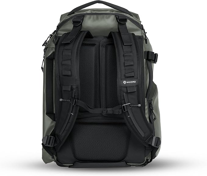 WANDRD TRANSIT Travel Backpack (35L): Expandable Carry-On Travel Backpack – Weather-Resistant, Laptop Compartment, Dual Side Access & Camera Cube Compatible Adventure Bag