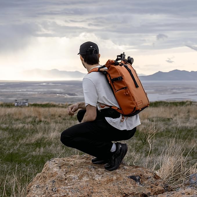 WANDRD All New PRVKE 21L V4: Camera Backpack and Photography Bundle - Weatherproof Travel and Photography Backpack, Bundle Includes 21L Bag, Camera Cube, Waist Straps, and Accessory Straps