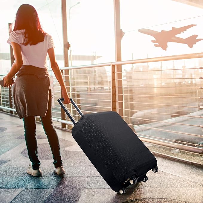 7-Mi Travel Suitcase Protector elastic sleeve Cover 19"-20" Anti-Scratch Luggage Cover Size S