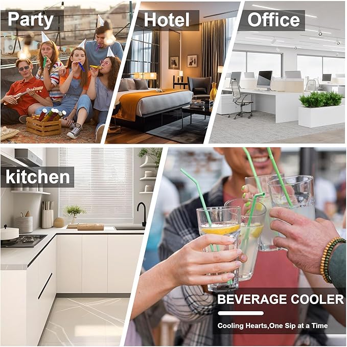 0.9 Cu.Ft Mini Refrigerator and Beauty Fridge, 24 Cans Mini Fridge with Mirror Door, Temperature Control, Removable Shelf, Compact Cooler for Bedroom, Dorm, Office, Beverage Beauty Storage