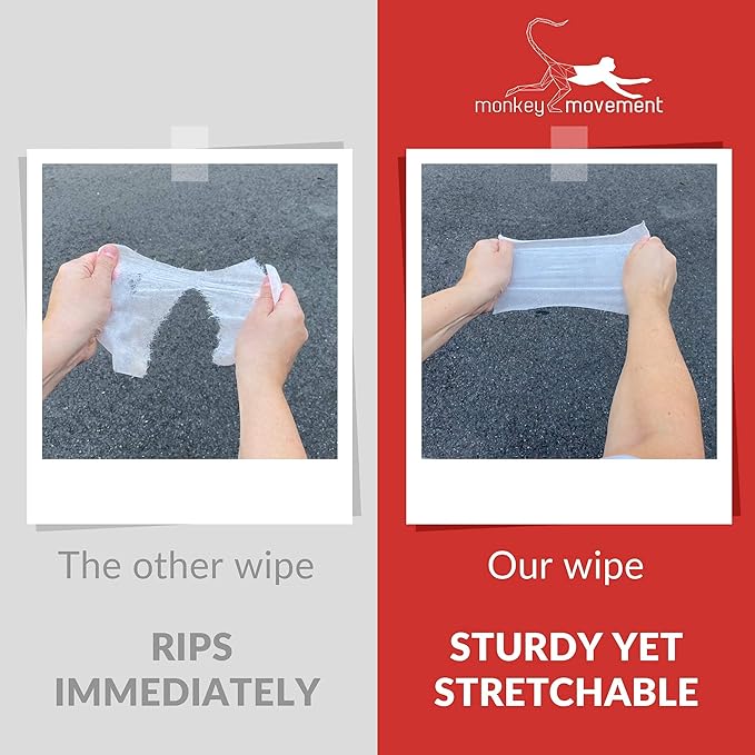 Dry Wipes Refill Set: 7200 Wipes (7" x 6"): Make Your Own Wet Wipes Using Your Preferred Cleaning Solution: 6 Refill Mega Rolls