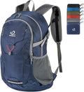 WATERFLY Lightweight Packable Hiking Backpack: 30L Foldable Travel Daypack Ultralight Camping Day Pack for Woman Man