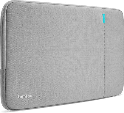 tomtoc 360° Protective Laptop Sleeve for 13-inch New MacBook Air M4/A3240 2025, M3/A3113, M2/A2681 M1/A2337 A2179 A1932, 13-inch MacBook Pro M2/A2686 M1/A2338, Water-Resistant Computer Case Bag
