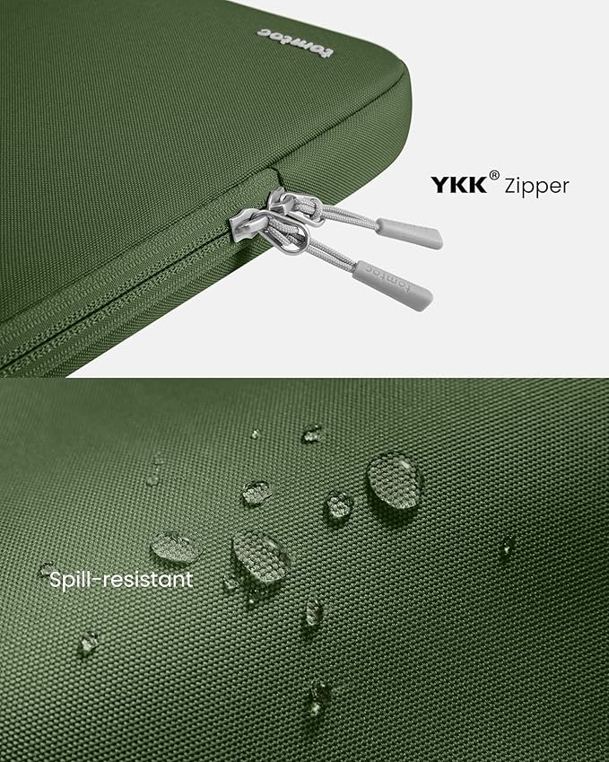 tomtoc 360° Protective Laptop Sleeve for 16-inch MacBook Pro M4/M3/M2/M1 Pro/Max A3403 A3186 A2991 A2780 A2485 A2141 2024-2019, Dell XPS 16 Laptop, Water-Resistant MacBook Case with Accessory Pocket