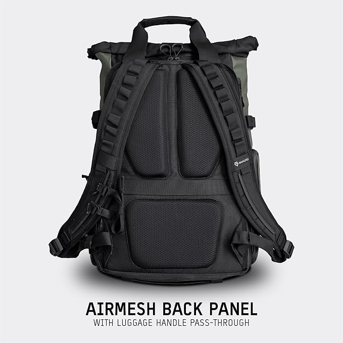 WANDRD PRVKE 31L, V3 Backpack: Weather-Resistant Travel & Camera Backpack with Laptop Sleeve, Quick Side Access, Clamshell Opening – Ideal Photography & Travel Bag