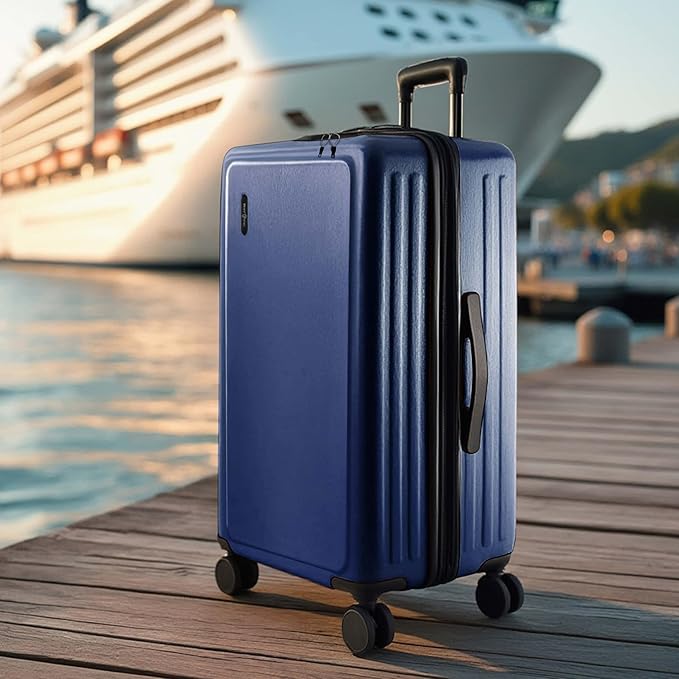 28 Inch Luggage with Spinner Wheels, Hard Shell Suitcase with TSA Locks for Luggage, Travel Large Suitcase, Expandable Hard Shell Suitcases, Navy