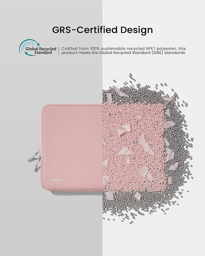 tomtoc 360° Protective Laptop Sleeve for 16-inch MacBook Pro M4/M3/M2/M1 Pro/Max A3403 A3186 A2991 A2780 A2485 A2141 2024-2019, Dell XPS 16 Laptop, Water-Resistant MacBook Case with Accessory Pocket