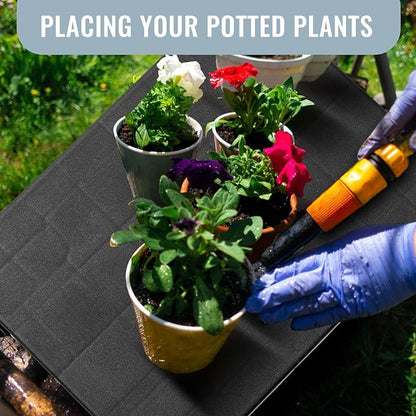 1 Pcs Plastic Pallet for Basement Storage Easy Stack Lightweight Floor Pallet Display Flooring Room Supermarket Christmas, Support up to 2000 Lbs (15.7'' L X 12'' W X 4.7'' H,Black)