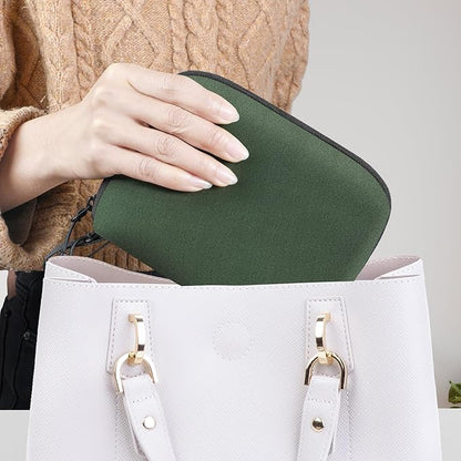 SIMTOP Electronics Organizer Travel Cable Pouch, Small Tech Bag for Cords, Chargers, Power Bank, Earbuds – Portable Cable Pouch for Office, Business Trip, Commute – Water & Scratch-Resistant