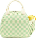 Bluboon Lunch Box for Women men Insulated Cute Corduroy Lunch bag, Reusable Cooler Bag for Work, Picnic, Travel