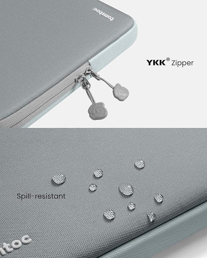 tomtoc 360° Protective Laptop Sleeve for 13-inch New MacBook Air M4/A3240 2025, M3/A3113, M2/A2681 M1/A2337 A2179 A1932, 13-inch MacBook Pro M2/A2686 M1/A2338, Water-Resistant Computer Case Bag