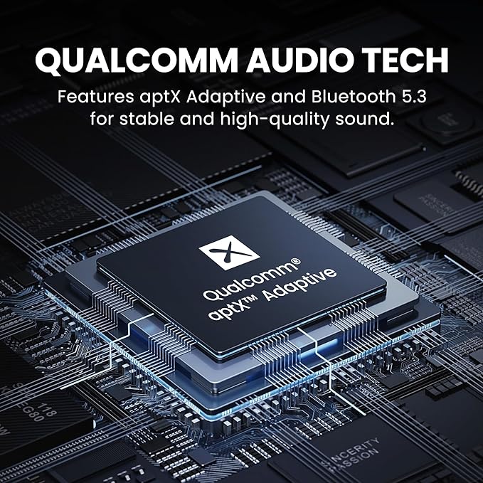 Avantree Relay - Airplane Bluetooth 5.3 Adapter with Qualcomm aptX Adaptive, Supports 2 AirPods or Headphones, 20Hr Playtime, 3.5mm AUX Wireless Audio Transmitter for Travel Flight, Airline, Gym