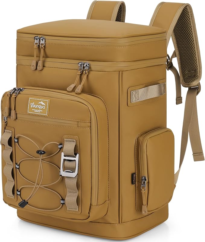 42Cans Cooler Backpack Insulated Leak Proof for Men & Women, Large Waterproof Backpack Cooler for Beach, Picnic, Outdoor, Leakproof, Multi-Functional