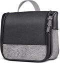 Hanging Toiletry Bag for Men VANCASE Vintage Leather Shaving Dopp Kit Medium Waterproof Travel Bathroom Bags Portable Shower Organizer