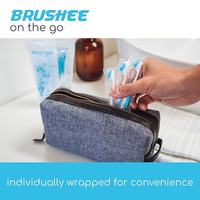 The Evolution of Oral Care | 4-in-1 Tool (Paste + Brush + Floss + Pick) | Individually Wrapped | Disposable | Prepasted Travel Toothbrushes | Small Adult Toothbrush - (120-Pack)