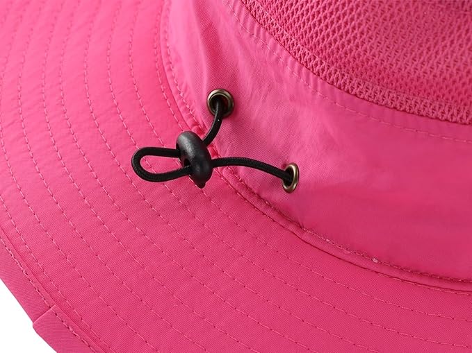 Home Prefer UPF 50+ Men's Sun Hat Wide Brim Bucket Hat UV Protection Hat for Mens Womens Beach Safari Gardening Golf Fishing