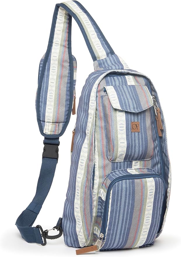 Ocean Pacific Crossbody Sling Bag for Everyday Use, Travel, Work - Casual Daypack for Men Women