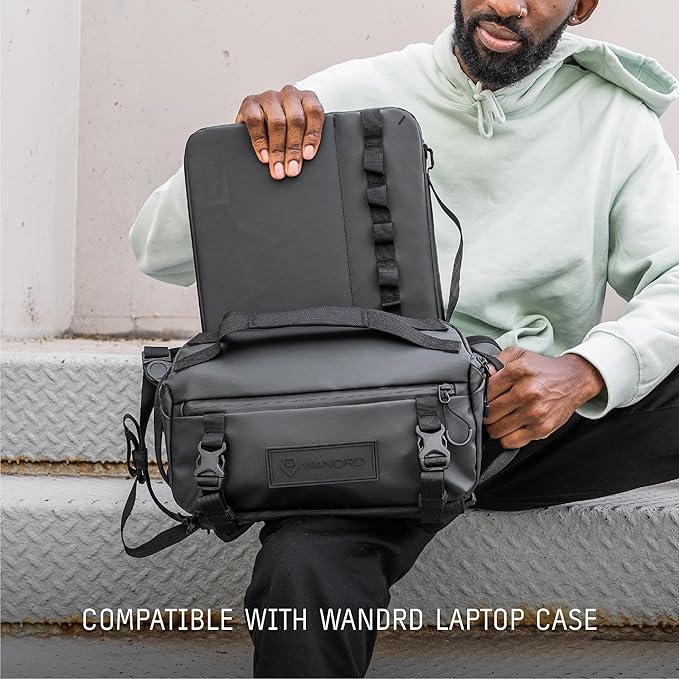 WANDRD ROGUE V1 9L Sling: Compact Camera Sling and Crossbody Bag with Fast Access, 3-Way Carry– Lightweight Everyday Bag Great for Travel, Photography, and Daily Use (Aegean Blue)