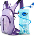 Nepest Hydration Pack Backpack for Women & Men, Lightweight Water Backpack with 2L Water Bladder for Hiking Cycling Running Biking