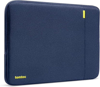tomtoc 360° Protective Laptop Sleeve for 14-inch MacBook Pro M5/M4/M3/M2/M1 Pro/Max A3434 A3112 A3401 A3185 A2992 A2918 2025-2021, Water-Resistant Case Bag with Accessory Pocket for 13.8Surface Laptop